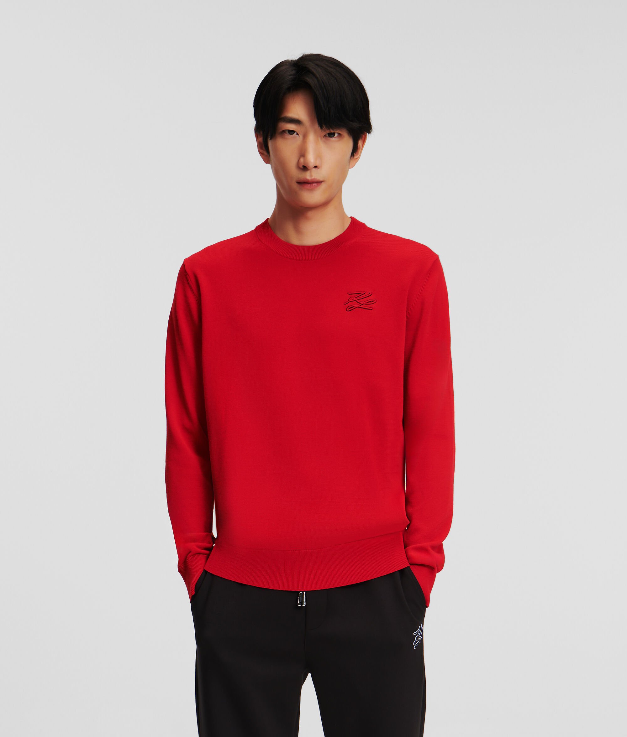 (image for) Lively KNIT CREW-NECK JUMPER